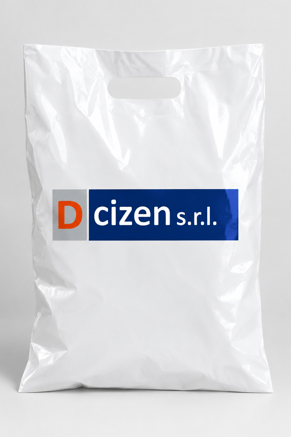 Shopper plastica personalizzabile