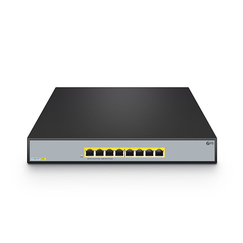 SWITCH POE 8 PORTE 10/100 MBPS LAYER 2 MANAGED