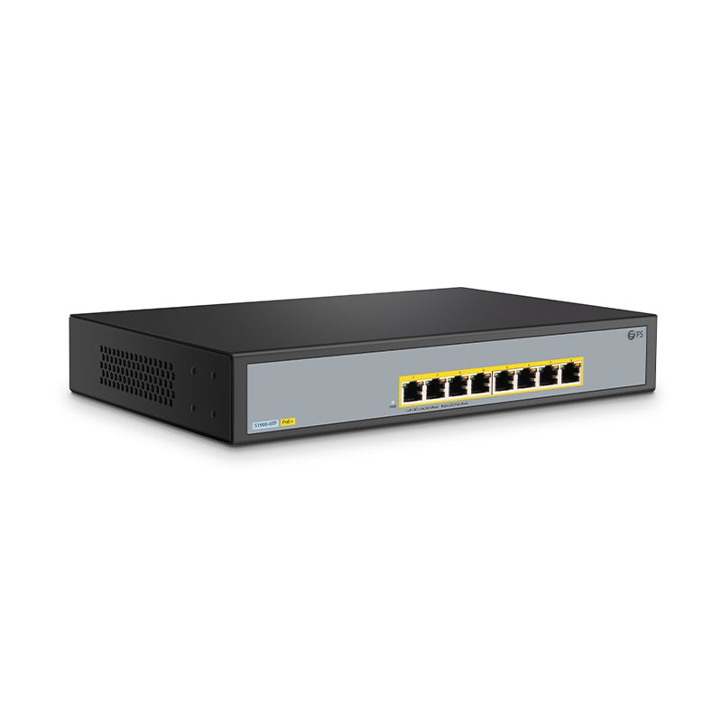 SWITCH POE 8 PORTE 10/100 MBPS LAYER 2 MANAGED